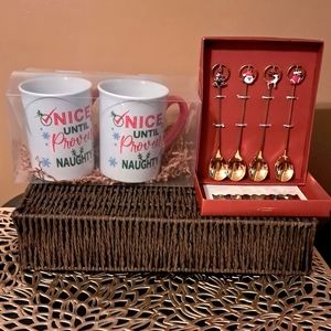 NEW Christmas spoons and mug bundle ☕️🌲